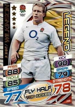 2015 Topps Rugby Attax #205 Jonny Wilkinson Front